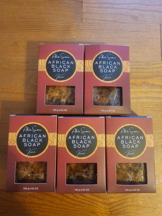 African Black Soap (5pac)